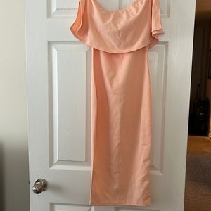 Off the shoulder dress